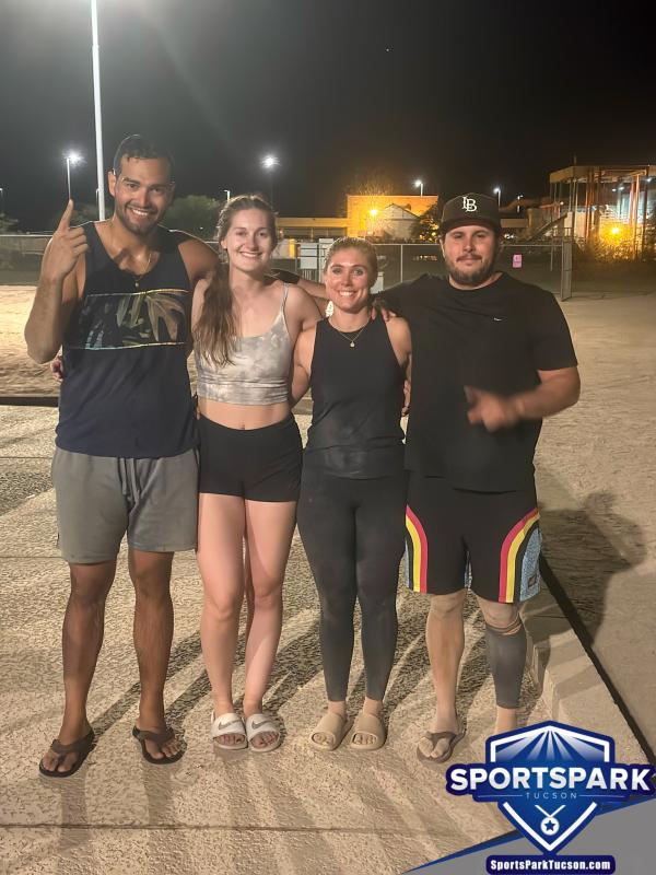 Volleyball Wed Co-ed 4v4 - A/B Champions