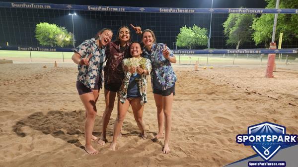 May 18th Sand Volleyball Tournament Women's 4v4 - A/B Champions