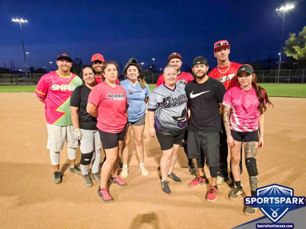 Softball Sun Co-ed 10v10 - E/Rec-2 Champions