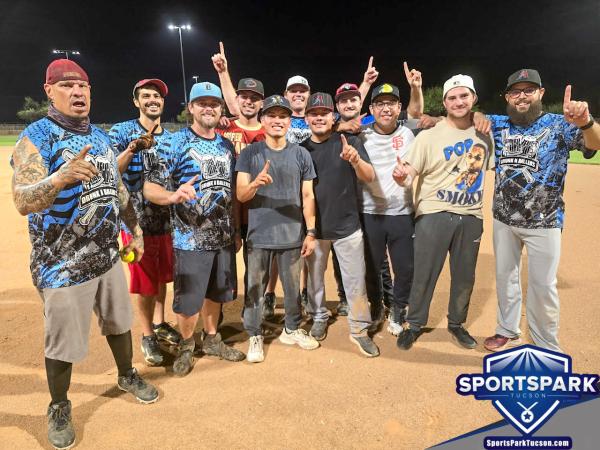 Softball Sun Men's 10v10 - E/Rec Champions