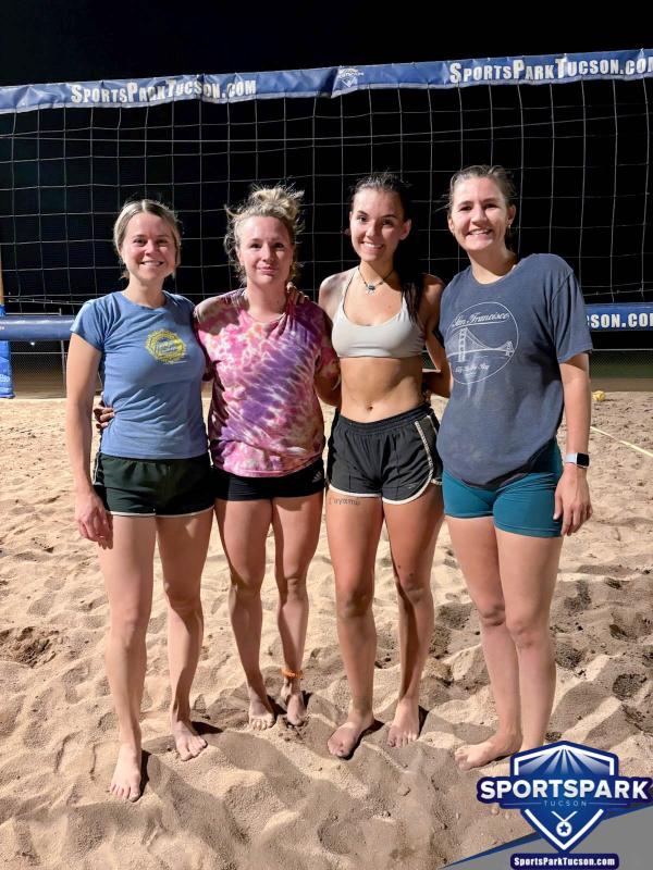 Volleyball Tue Women's 2v2 Champions