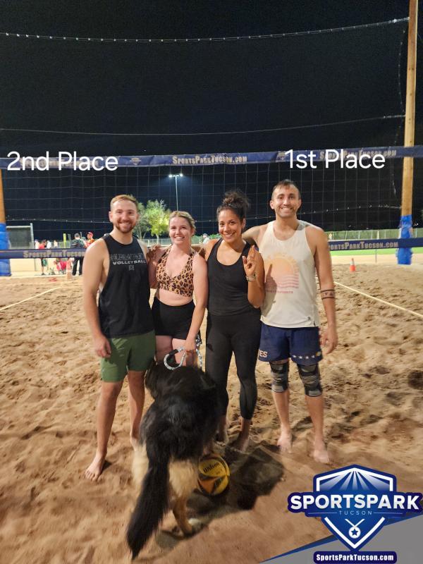 Volleyball Sun Reverse Co-ed 2v2 - A/B Champions