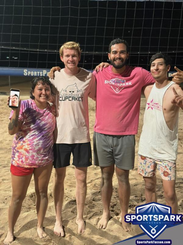 Volleyball Mon Co-ed Lite 4v4 - A/B Champions