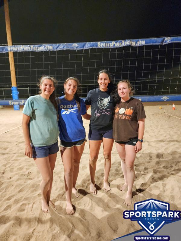 Volleyball Tue Women's 2v2 Champions