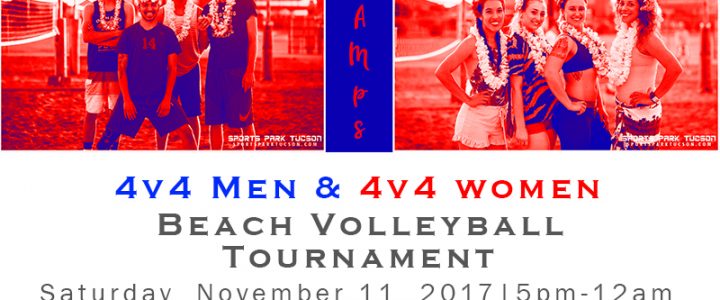 Nov 11th 4v4 Sand Volleyball Tournament – 5PM